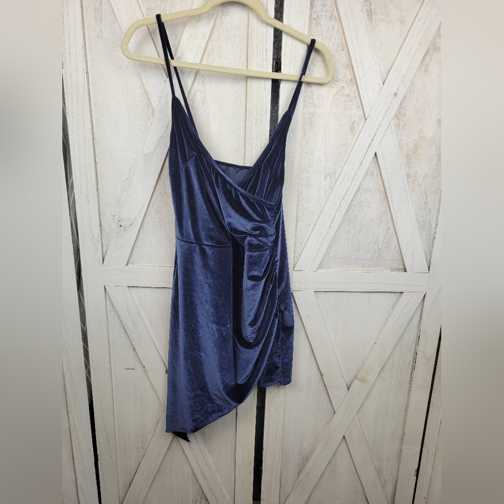 Wrapped in Elegance Velvet‎ Mini Dress